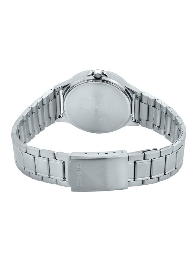 CASIO Women's Stainless Steel Analog Watch LTP-V005D-4B2UDF - 34 mm - Silver - Image 2