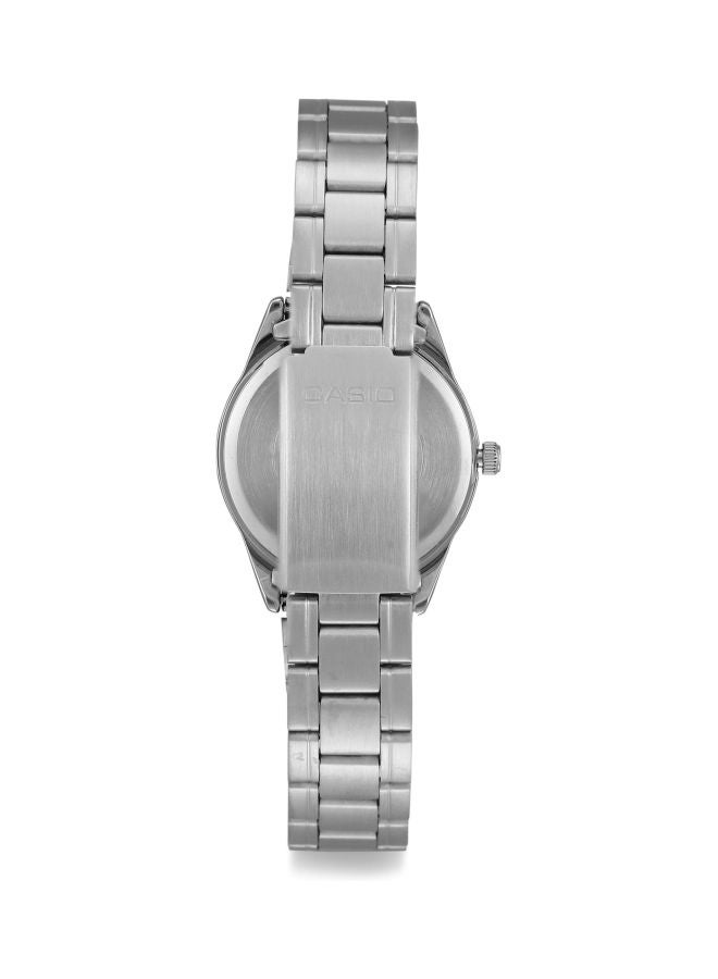 CASIO Women's Stainless Steel Analog Watch LTP-V005D-4B2UDF - 34 mm - Silver - Image 5