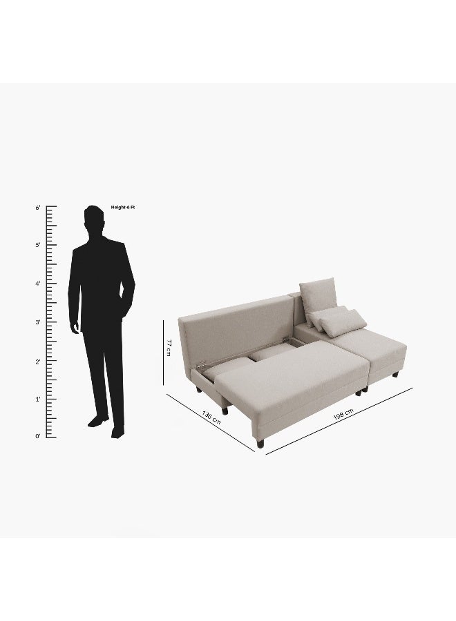Home Box - New-Bliss 90X200 Headboard-Grey Fabric-K Grey - Image 1