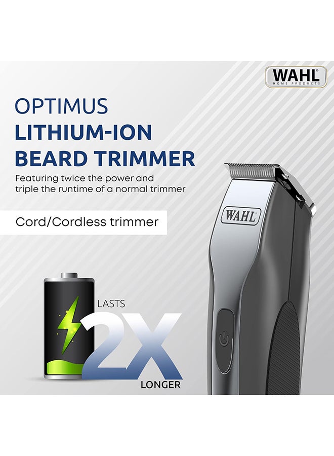 WAHL Cord/Cordless Grooming And Detail Trimmer Black/Silver - Image 2