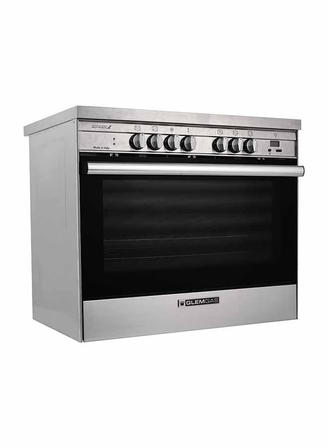 جليم فرن كهربائي من الإستانلس ستيل 123 L SB9624VI01ZZ أسود/ فضي - Image 5