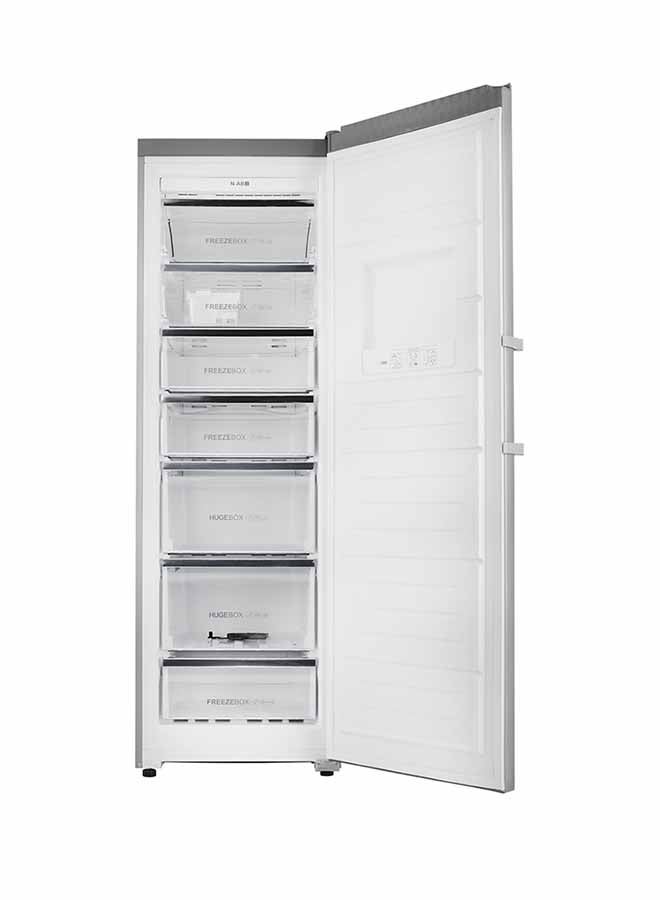 Haier - Single Door Upright Freezer With Inverter Compressor 9.3 Cuft 262 L HVF-300SS-2 Silver - Image 1