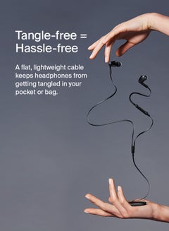 belkin Belkin SoundForm Headphones with USB Type C Connector, in-Ear Earphones Headset with Microphone, Earbuds with Sweat and Splash Resistance for iPad Pro, Galaxy, and Other USB C Devices - Black Black  - Image 2