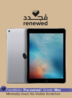 Apple Renewed - iPad 2017 (5th Gen) 9.7inch 32GB Wi-Fi Space Gray With FaceTime  - Image 1