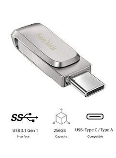 Ultra Dual Drive Luxe USB type-c 256GB , USB 400 MB/S 256 GB - pnsku/N38224516A/45/_/1736584620/ca0cde06-3755-47a9-8707-2413df0bad39