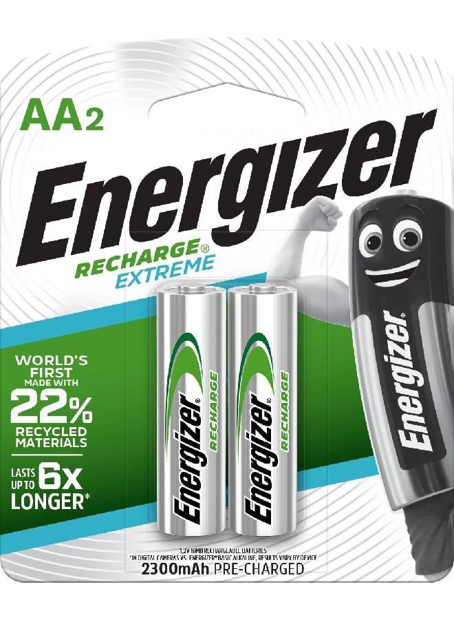 Energizer 1.2V AA2 HR6 2300 MAH Recharge Blister Card - Image 1