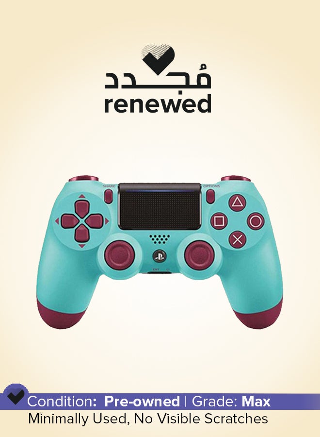 Sony Renewed - DualShock 4 Wireless Controller For PlayStation 4 - Berry Blue - Image 1