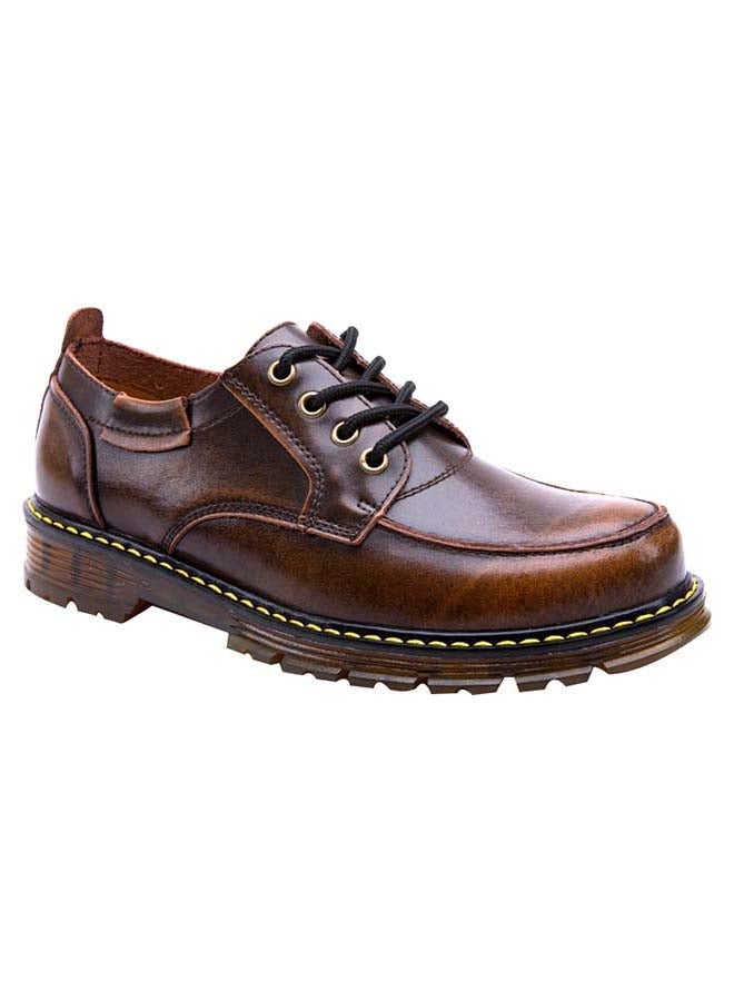 Oxford Lace-Up Formal Shoes Brown  - Image 1