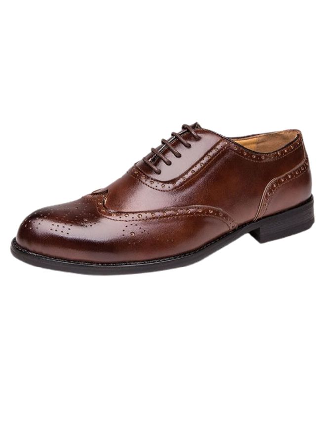 Generic Oxford Shoes Brown  - Image 2