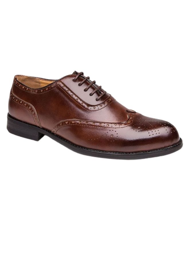 Generic Oxford Shoes Brown  - Image 1