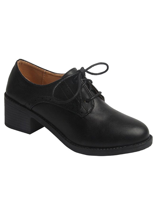 Block Heel Boots Black  - Image 1