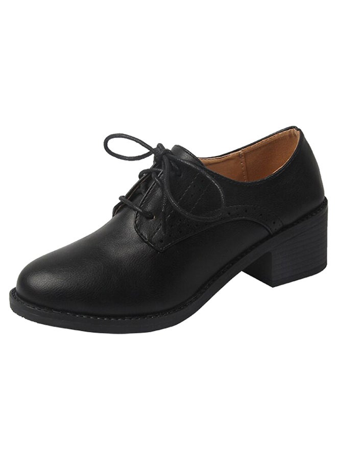 Block Heel Boots Black  - Image 2