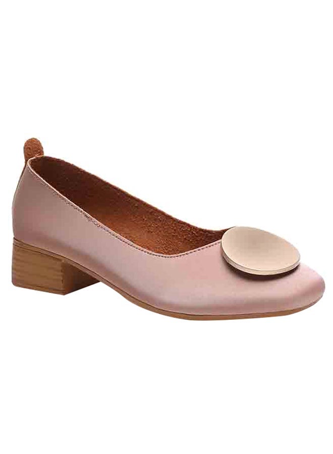 Mid Heel Pumps Pink  - Image 1