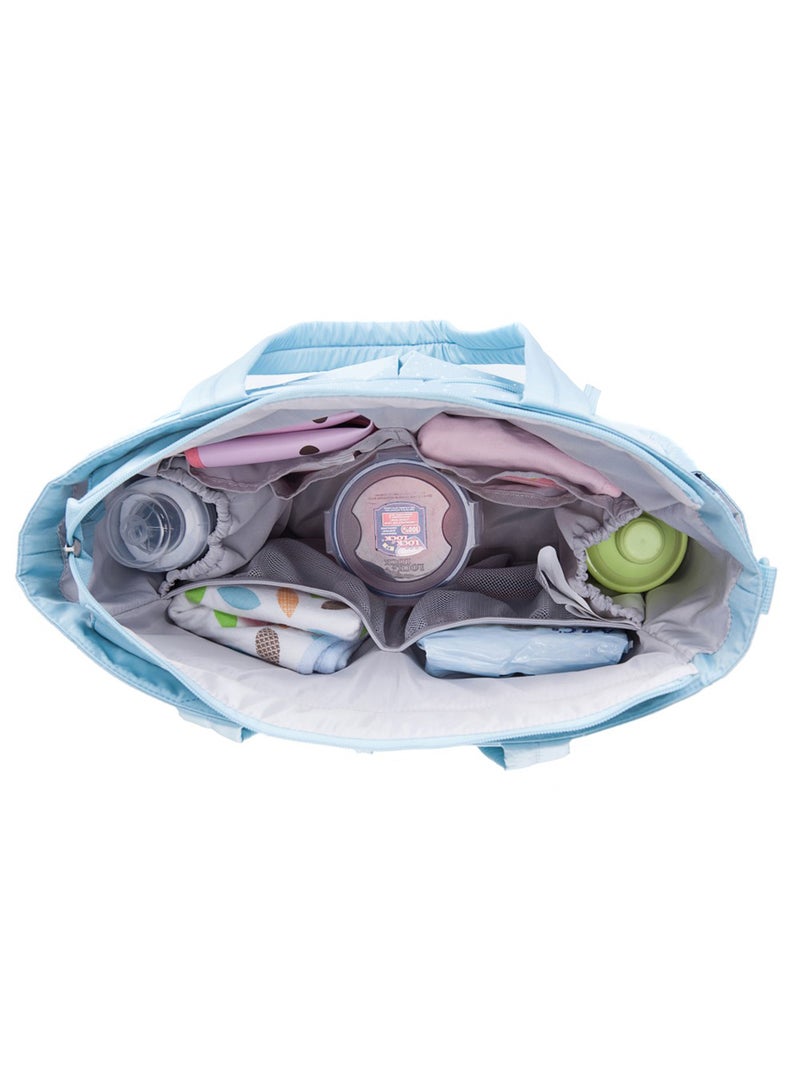 Little Story - Westchester Diaper Bag - Blue - Image 1