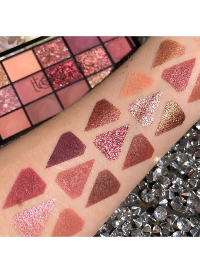 تكنيك علبة ظلال عيون بودرة مضغوطة متعدد الألوان - Image 4