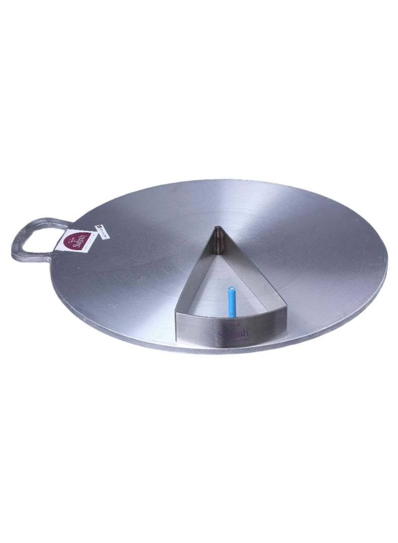 Regag Bread And Crepe Maker Silver 16.5inch