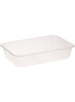 Hotpack 5-Piece Rectangular Containers With Lid Set Clear 5x500ml  - Image 4