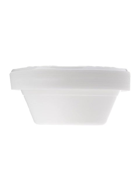 Hotpack Disposable Plastic Ice Cream Bowls 8 Oz - 25Pcs White