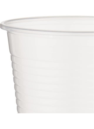 50-Piece Plastic Cup Set 6oz Clear - view 5