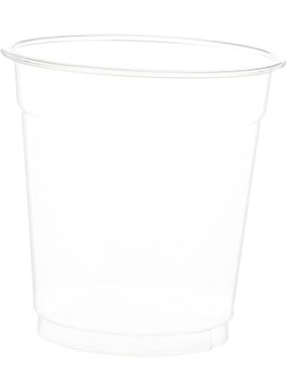 50-Piece Plastic Cup Set 6oz Clear - view 2