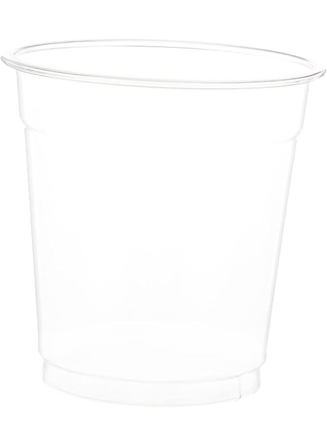 Hotpack 50-Piece Plastic Cup Set 6oz Clear - Image 2