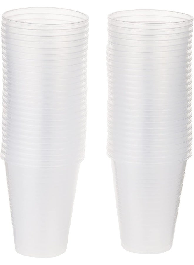 Hotpack 50-Piece Plastic Cup Set 6oz Clear - Image 3