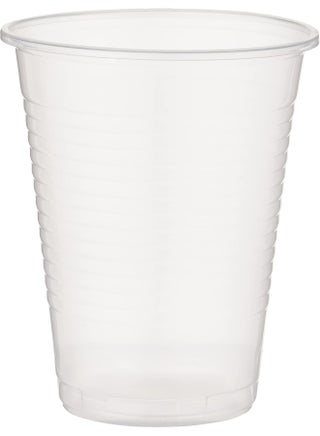 50-Piece Plastic Cup Set 6oz Clear - view 4