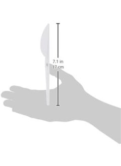 Hotpack 50-Piece Plastic Knife Set White 50 x 6inch  - Image 5