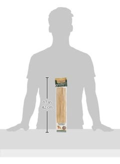 Hotpack 100-Piece Bamboo Skewer Set Beige 100x12inch  - Image 4