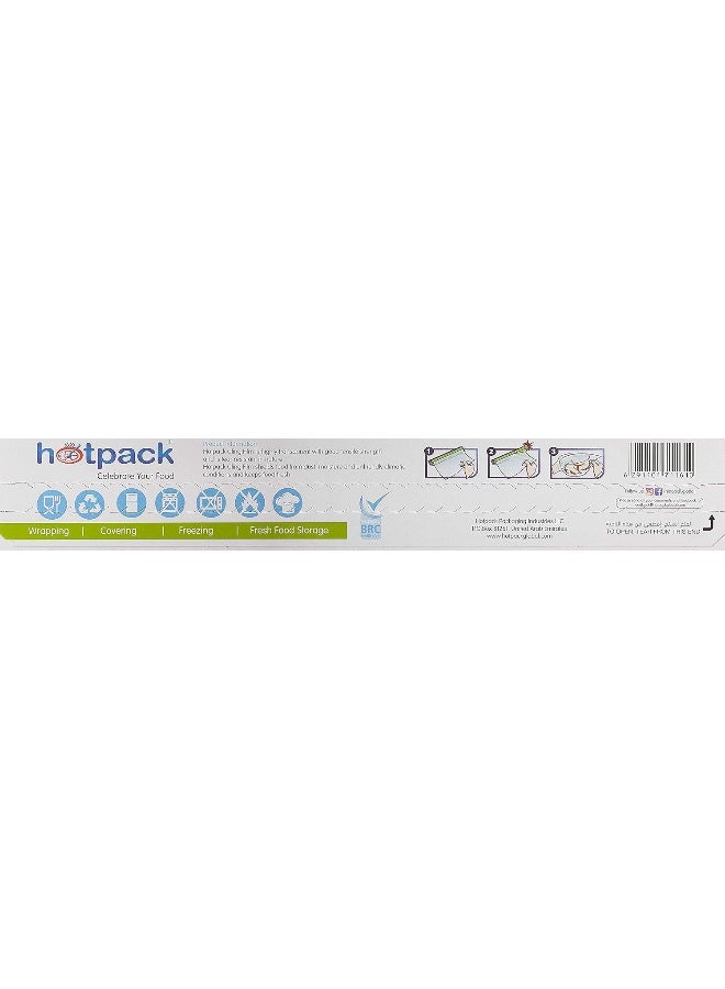 Hotpack - 100 Sqft Food Wrap Cling Film Clear 30x31meter - Image 1