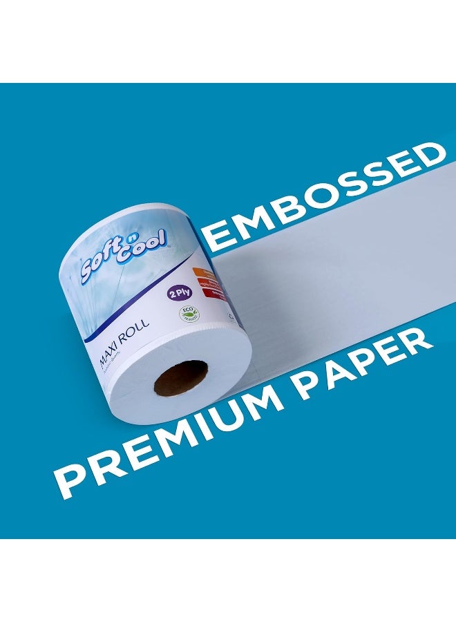 Hotpack Soft n Cool Maxi Roll 2 Ply White  - Image 5