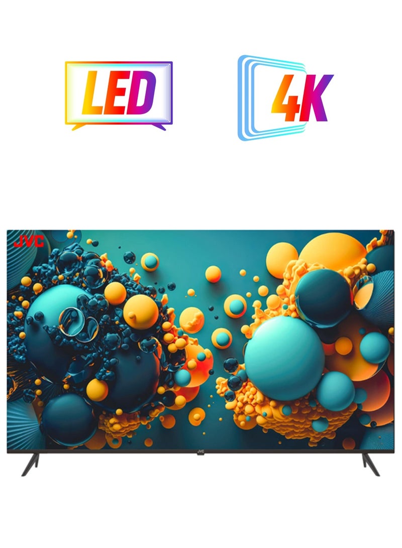 جي في سي تلفزيون ذكي مقاس 55 بوصة بدقة 4K UHD بنظام Android 13 مع صوت Dolby ومعالج رباعي النواة  - Image 1