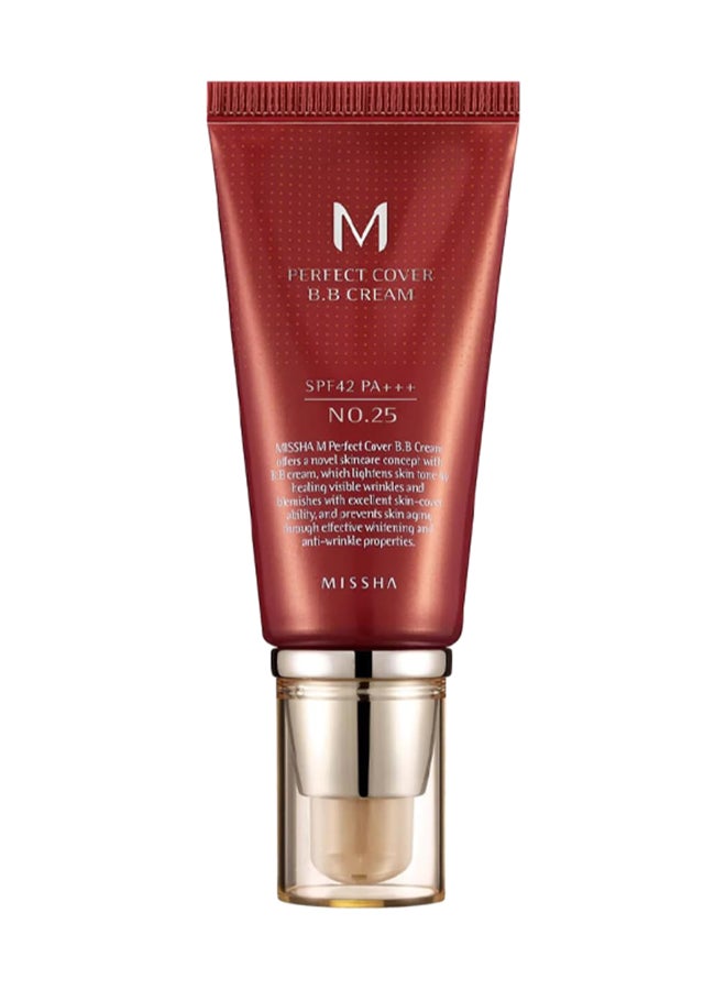 Missha - M Perfect Bb Cream No.25 Warm beige - Image 1