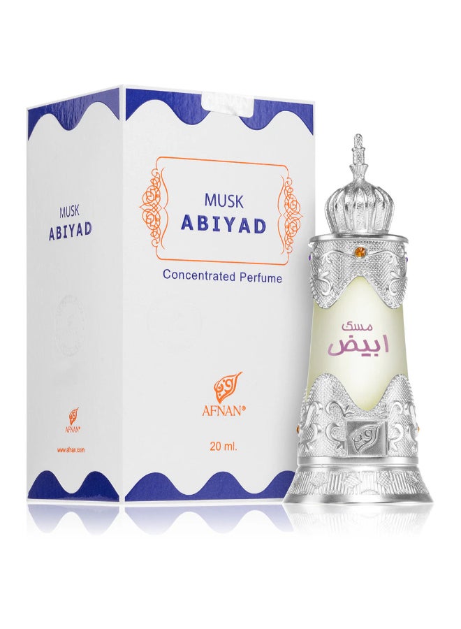 Afnan Musk Abiyad Concentrated Perfume Oil 20ml  - Image 3