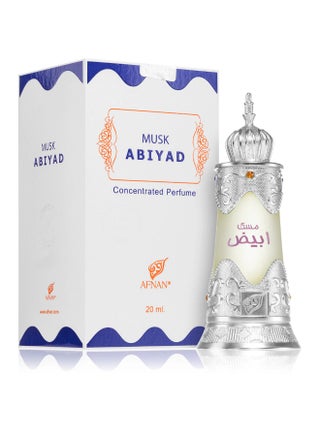 AFNAN Musk Abiyad Unisex Concentrated Perfume Oil, 20 ML 20ml - view 3
