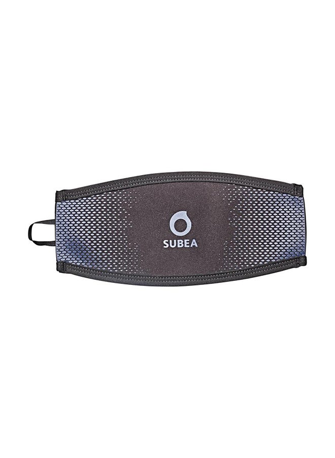 Subea - Neoprene Diving Masks Over Strap Black One Size - Image 1
