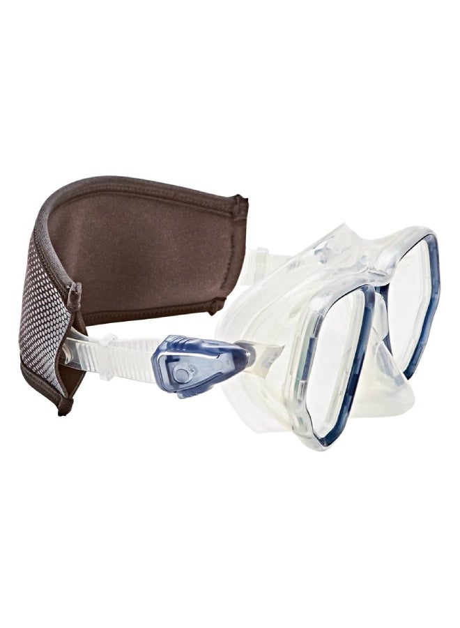 Subea - Neoprene Diving Masks Over Strap Black One Size - Image 1
