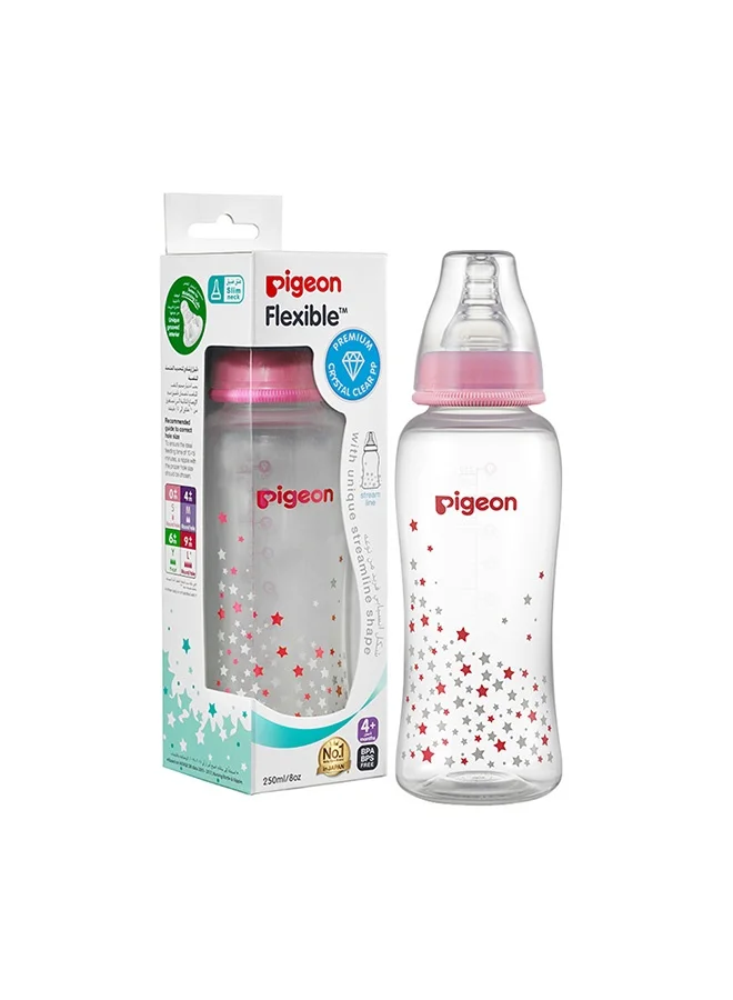 بيجون Streamline Slim Neck Feeding Bottle - 250ml - Assorted