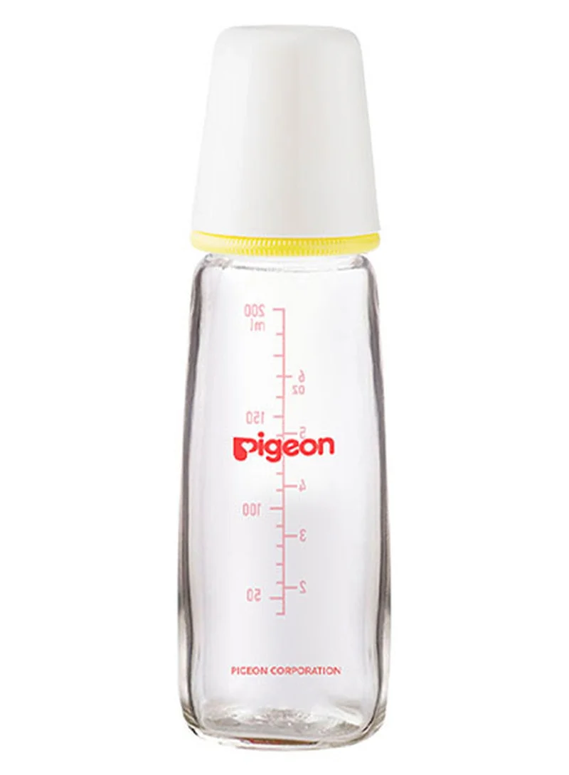 بيجون Peristaltic Glass Feeding Bottle, Assorted, 200ml