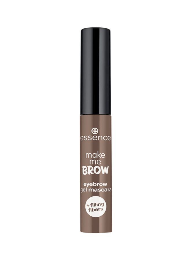 Essence Make Me Brow Eyebrow Gel Mascara | 05 Chocolaty Brows | Tinted Gel with Filling Fibres | Natural Look & Defined Shape | Vegan & Oil-Free Formula | Easy Application with Brush | 3.8 ml 05 Chocolaty Brows - Image 2