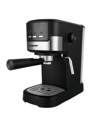 15 Bar Espresso/Cappuccino Coffee Maker, 1.25 Liter Detachable Drop Tray, High Pressure Frothing Function, Die-Cast Aluminum Alloy Boiler 1.25 L 1100 W NEM1990AX Black/Silver - pnsku/N38503505A/45/_/1706528622/1448f23c-0e06-41a9-a6ab-254c00fcbb11