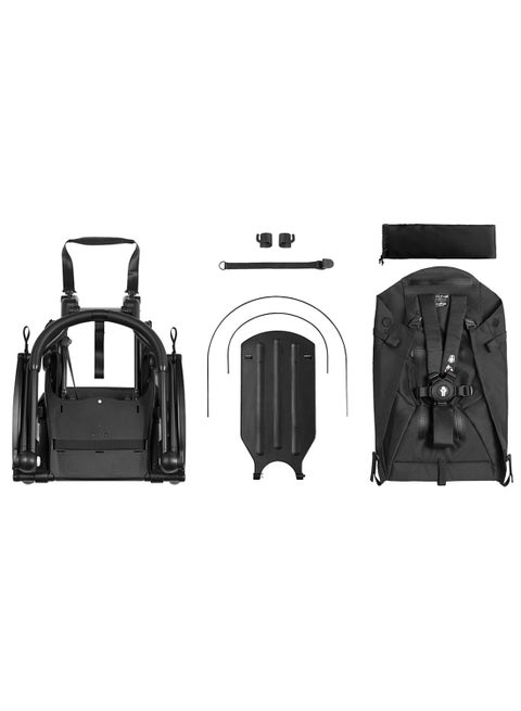 YOYO2 Stroller Frame - Lightweight Versatile, Newborn to Toddler, Compatible with YOYO2 Accessories -  Black