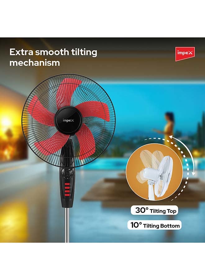 إمبكس - مروحة عالية السرعة بقاعدة 60 W PF 7502 أبيض - Image 1