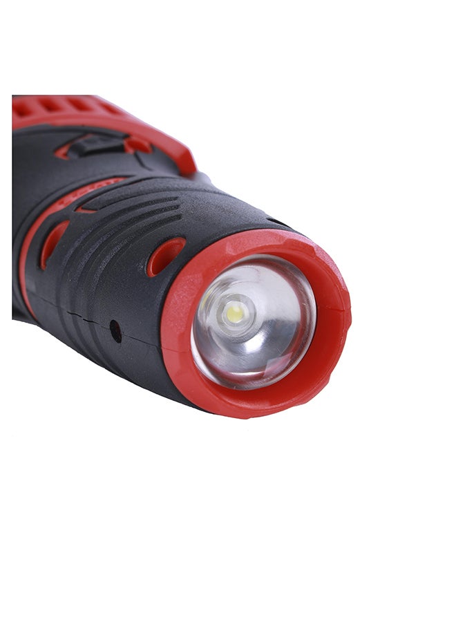 GEEPAS - Screwdriver, Lithium Battery, 210RPM| Rechargeable Screwdriver Kit with 40pcs Accessory, Clutch: 15+1 Torque Setting, Multi-Position Design,Charging time of 3hrs| Portable, Lightweight Red/Black - Image 1