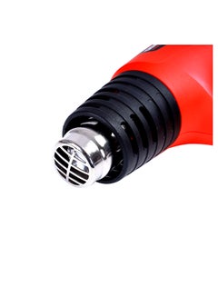 GEEPAS Heat Gun, Temperature 450 And 600 Degree Celsius, Two Airflow 300 And 500 L/Min| Perfect For Home And Business Use| Comfortable Grip, Ergonomic Design, Lightweight Body| Ideal For Removing, Drying Paint Coats, Remolding Adhesives, Shrink Wrapping, Etc Red/Black  - Image 3