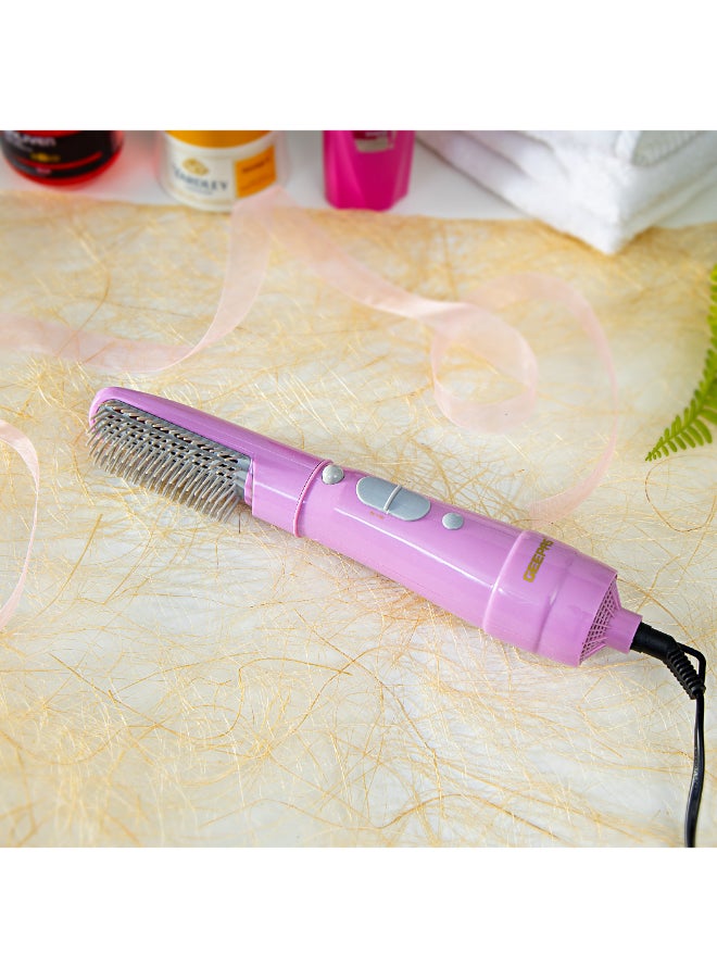 GEEPAS GH713 Hair Styler - 2 Speed Settings, Overheat Protection, 360 Swivel Cord, Cool Function Pink/Grey - Image 2