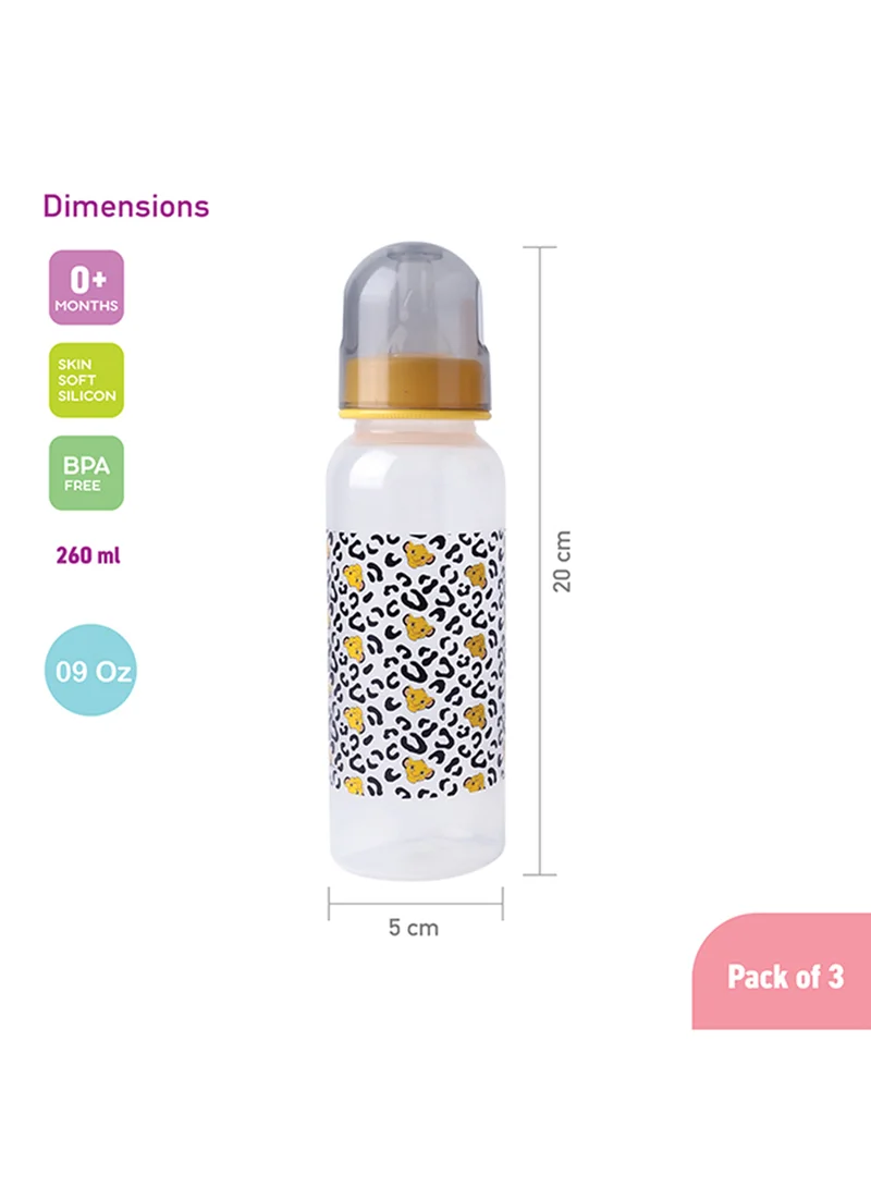 Disney The Lion King Feeding Bottle, 250 mL, Pack Of 3