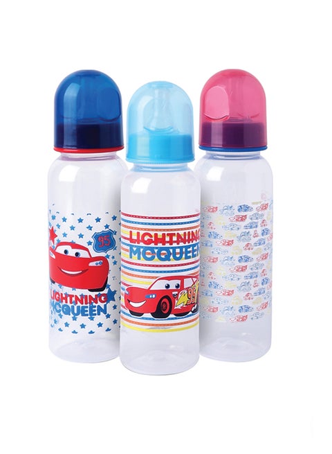Cars Feeding Bottle Set - 9 oz (250 mL), Pack of 3