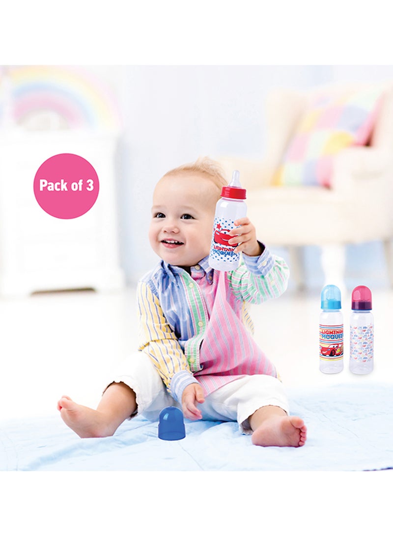 Disney Cars Feeding Bottle Set - 9 oz (250 mL), Pack of 3  - Image 5