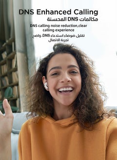 JOYROOM JR-T03S 2024 New Style TWS In-Ear Earphones, Low Latency, In-Ear Detection, One-Click Connection, Heavy Bass, Hifi, HD Mic Wireless Earbuds With Power Box With Replacement Ear Tips White  - Image 5